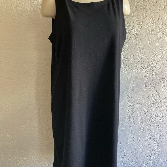 EILEEN Fisher MED  organic cotton sleeveless tunic  Made in USA . - Picture 6 of 10
